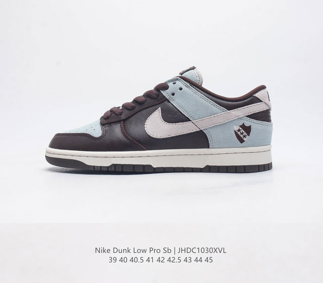 耐克nike Dunk Low 板鞋 Sb系列经典百搭休闲运动板鞋加厚鞋舌的填充 使舒适性大大提升 同时也更方便穿脱中底部分则加入了脚感柔软舒适zoomair气