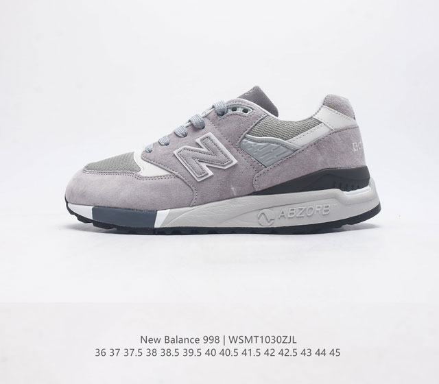 新百伦 Nb 998 New Balance Nb新百伦new Balance M998高端美产血统系列经典复古休闲运动慢跑鞋 慢跑鞋之王荣耀回归 原装5层独立