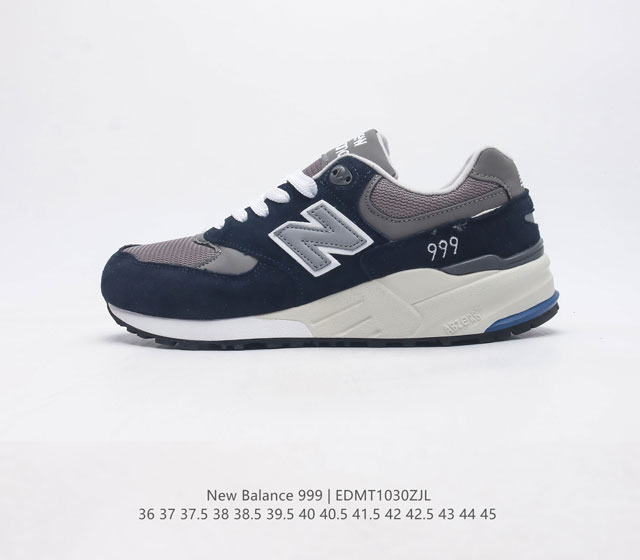 New Balance Ml999新百伦系列经典复古休闲运动慢跑鞋 原楦原数据开发版型#了升级原装5层独立私模 高密度炭胶大底#台产丝光麂皮制 慢跑鞋之王 荣耀