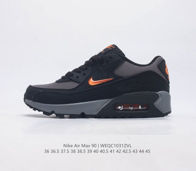 Nike耐克运动鞋男女鞋 Air Max 90 健身运动跑鞋休闲鞋 复古风十足 Air Max 90 作为 Nike 旗下最经典的鞋型之一 凭借着百搭的造型 获