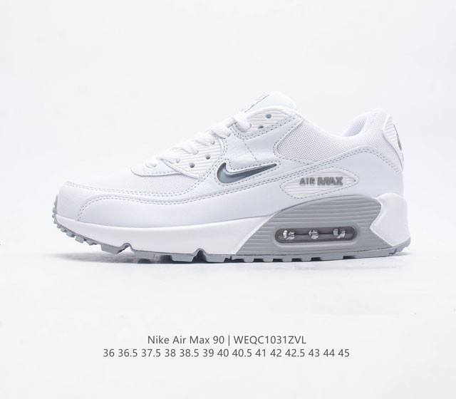 Nike耐克运动鞋男女鞋 Air Max 90 健身运动跑鞋休闲鞋 复古风十足 Air Max 90 作为 Nike 旗下最经典的鞋型之一 凭借着百搭的造型 获