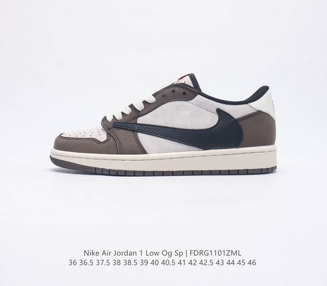 耐克运动鞋 Nike Air Jordan 1 Low Og Sp 低帮篮球鞋 Aj1 乔丹1代 Aj1 乔1 复古运动鞋 货号 Dm7866 码数 36-46