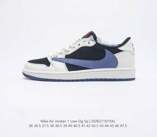 耐克运动鞋 Nike Air Jordan 1 Low Og Sp 低帮篮球鞋 Aj1 乔丹1代 Aj1 乔1 复古运动鞋 货号 Dm7866 码数 36-47