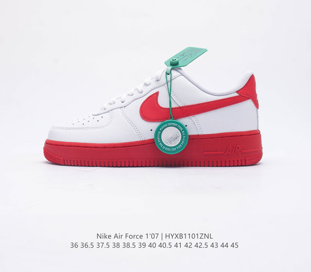 耐克 Nike Air Force 1 07空军一号经典篮球鞋休闲运动鞋 穿上 Air Force 1 07 运动鞋革新经典篮球鞋 助你踢踩跳跺 滑步旋转