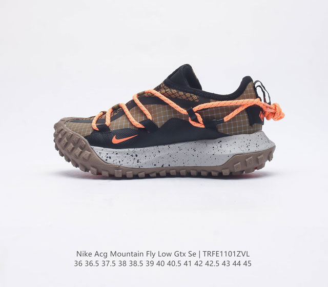 公司级 耐克 Nike Acg Mountain Fly Low Gtx Se 男女子运动鞋户外登山徒步鞋 采用匠心设计 打造耐穿迅疾风格 让你在沙漠 峡谷和