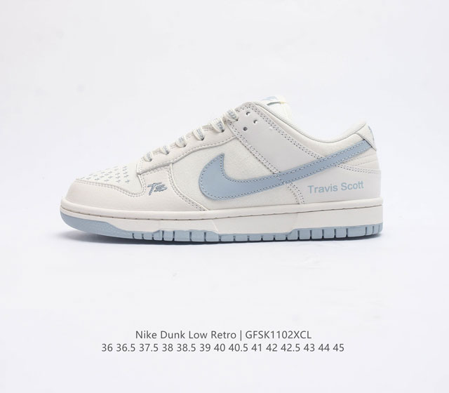 公司级 耐克nike Dunk Low 板鞋 Sb系列经典百搭休闲运动板鞋加厚鞋舌的填充 使舒适性大大提升 同时也更方便穿脱中底部分则加入了脚感柔软舒适zoom