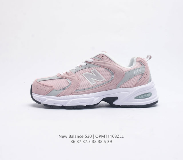 新百伦 Nb530 New Balance 530 复跑古鞋nb530这鞋双确实是nb家经复典古款式之一 以全科新技诠释 成打功造530鞋款 鞋面保在持530基