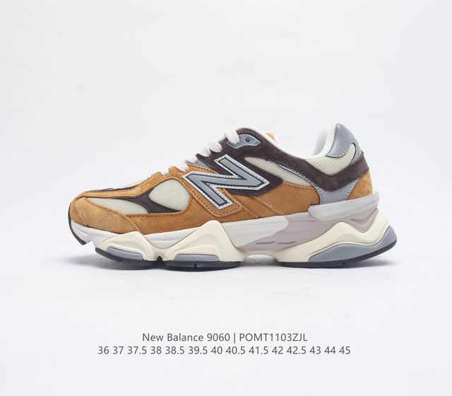 Nb 新百伦 New Balance Nb9060小象蹄男女款9060舒适百搭老爹鞋 全新 9060 款式将经典风格与现代设计融合到日常多功能性中 9060 重