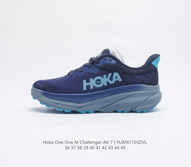 Hoka One One 挑战者7 Gtx全地形跑鞋 M Challenger Atr 7 宽运动鞋厚底增高老爹鞋 Hoka One Challenger At