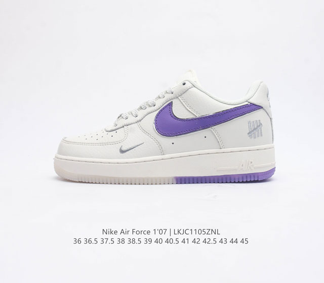 耐克 Nike Air Force 1 07 空军一号 Af1 Af1 男女子运动鞋复古篮球鞋 巧妙结合复古美学和新潮魅力 旨在致敬 40 年来风靡世界的元年