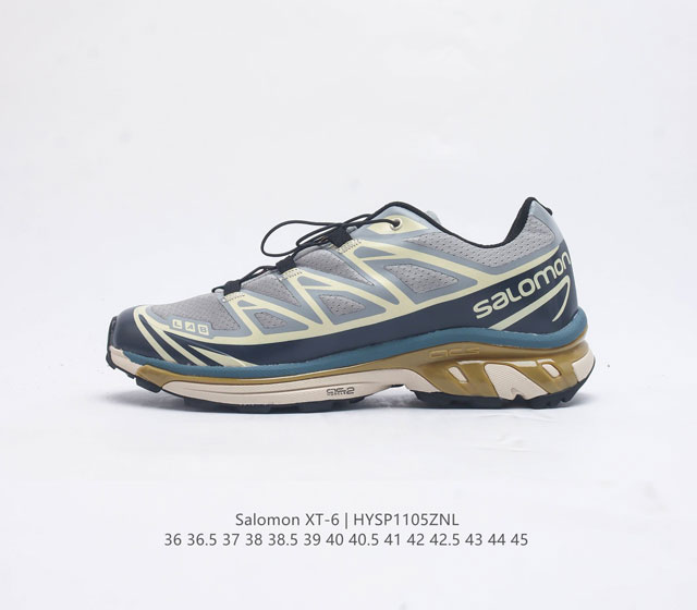 萨洛蒙 Salomon Xt-6 系列运动鞋款 户外运动舒适透气时尚潮流穿搭越野跑鞋 作为山系 户外穿搭风格的代表品牌 这两年 Salomon 不仅成为无数球鞋