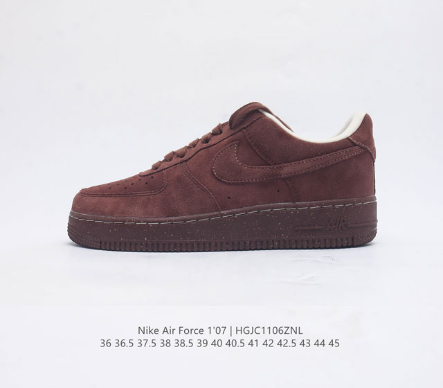 耐克 Nike Air Force 1 07 空军一号 Af1 Af1 男女子运动鞋复古篮球鞋 巧妙结合复古美学和新潮魅力 旨在致敬 40 年来风靡世界的元年