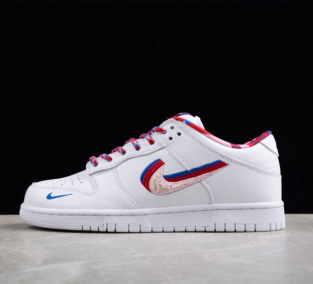 Parra X Nk Sb Dunk Low 联名款 Sb低帮休闲板鞋 Cn4504-100 尺码 40 40.5 41 42 42.5 43 44 44.5