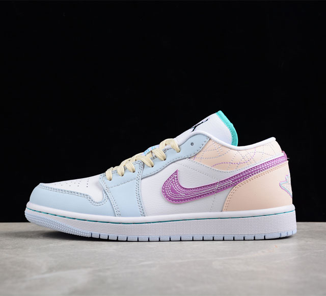 Air Jordan 1 Low Aj1 乔1刺绣 低帮文化休闲板鞋 Fv3623-151 尺码 36 36.5 37.5 38 38.5 39 40 40.5