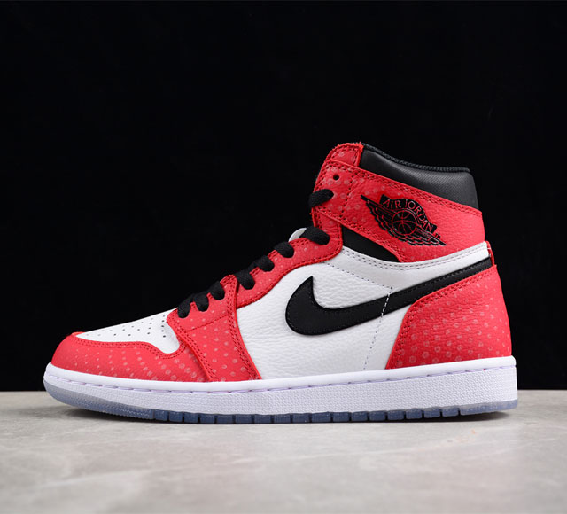 纯原 Air Jordan 1 Retro High Chicago Crystal Aj1 乔1新芝加哥蜘蛛侠 555088-602 尺码 40 40.5 4