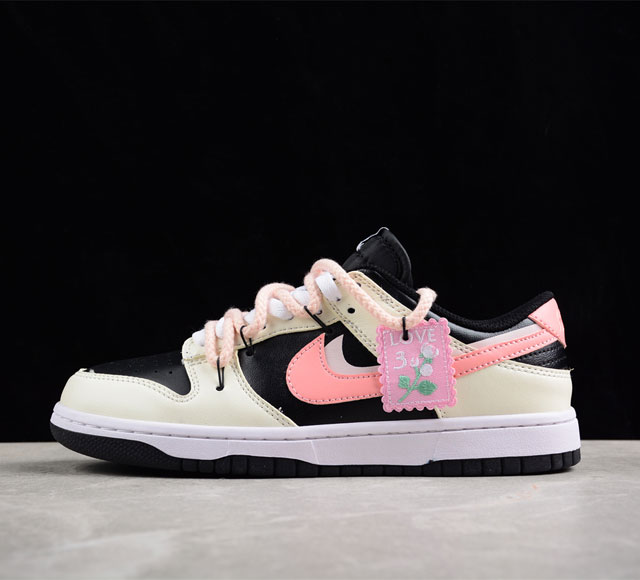 Nk Dunk Low 蒸汽木偶-烟熏玫瑰 Sb绑带休闲板鞋 Fd1232-001 尺码 36 36.5 37.5 38 38.5 39 40 40.5 41