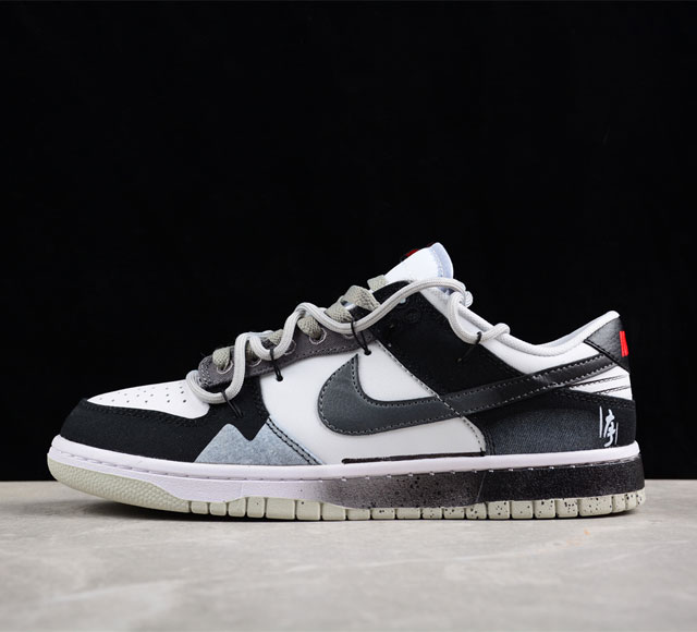 Nk Dunk Low Plaid Sb扣碎篮板时尚休闲板鞋 Dv0827-100 鞋款整体从以白色皮革材质为主 搭配绿 红色帆布条纹框架呈现 整体极具英伦风格