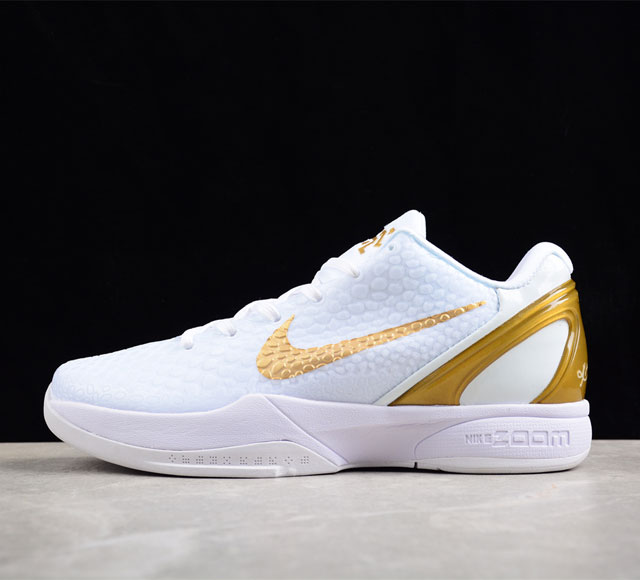 Nike Zoom Kobe 科比6白金版黑人月 男子实战篮球鞋cw2190-101 尺码 40 40.5 41 42 42.5 43 44 44.5 45 4