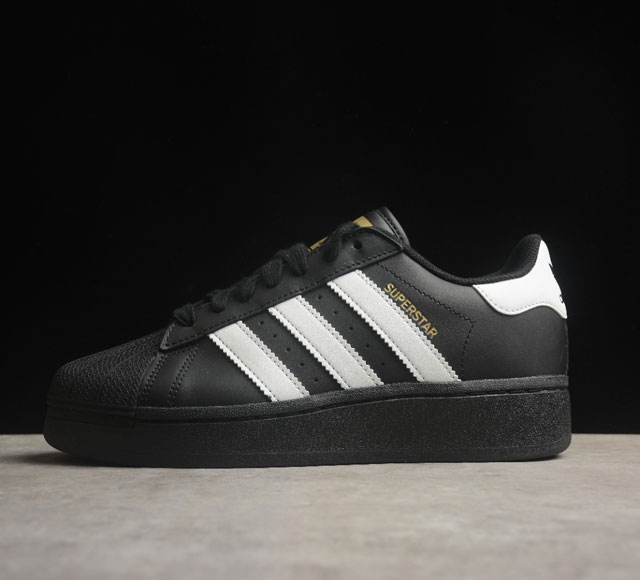 纯原 Adidas Originals Superstar Xlg 金标贝壳头厚底休闲板鞋货号 Ig9777 23官方新款 专柜同步配色 全系列原鞋开发 版型正