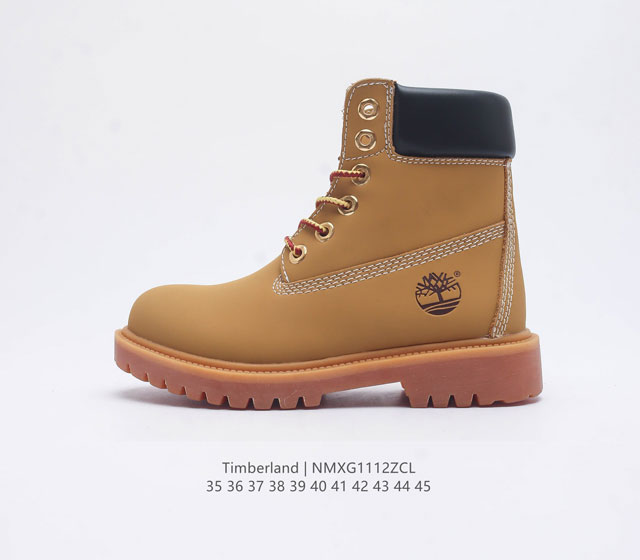 二层皮 Timberland添柏岚 天伯伦大黄靴 高帮靴 马丁靴 户外休闲潮流系列 搭配防臭防腐真皮乳胶鞋垫 给您完美的穿着体验 质量考究耐穿 专治不帅 高品质