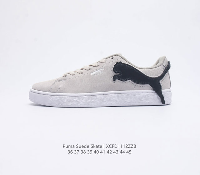 彪马puma Suede Skate 低帮复古轻便透气防滑减震休闲鞋 时尚男女士板鞋潮运动鞋 尺码: 36-45 货号 380865 编码 Xcfd1112Zz