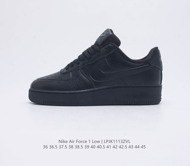 耐克nike Air Force 1 Low 空军一号 Af1 低帮百搭休闲运动板鞋 柔软 弹性十足的缓震性能和出色的中底设计 横跨复古与现代的外型结合 造就出