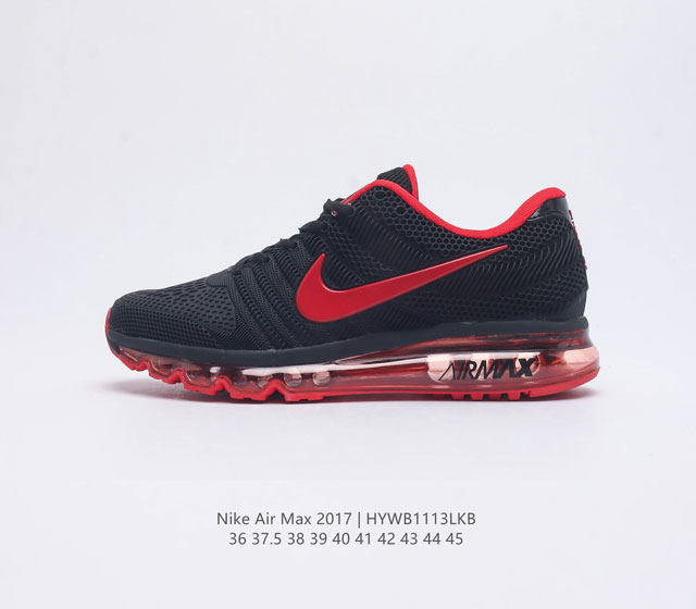 Nike 耐克 Air Max 2017 男女士跑鞋全掌气垫缓震休闲运动跑步鞋 Nikeair Max2017是nike Air Max系列的2017年旗舰款跑 - 点击图像关闭