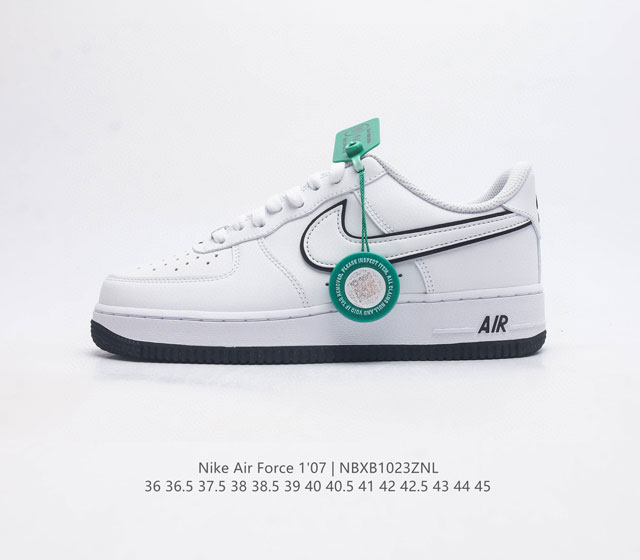 公司级 附赠送logo清洁刷 Air Force 1 07 Low 原楦头原纸板 打造纯正空军版型 专注外贸渠道 全掌内置蜂窝气垫 原盒配件 原厂中底钢印 拉帮