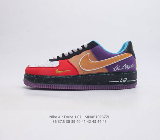 耐克 Nike Air Force 1 07 空军一号 Af1 男女子运动鞋复古篮球鞋 巧妙结合复古美学和新潮魅力 旨在致敬 40 年来风靡世界的元年款篮球鞋