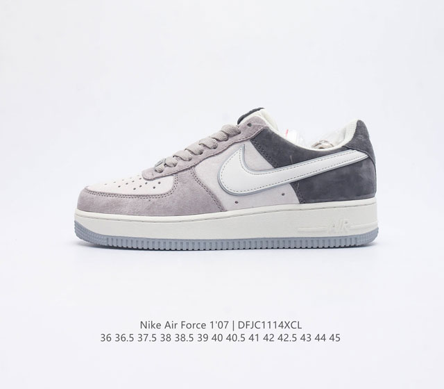 耐克 Nike Air Force 1 07 Low 运动板鞋 Af1原楦头原纸板 打造纯正空军版型 专注外贸渠道 全掌内置蜂窝气垫 原盒配件 原厂中底钢印 拉