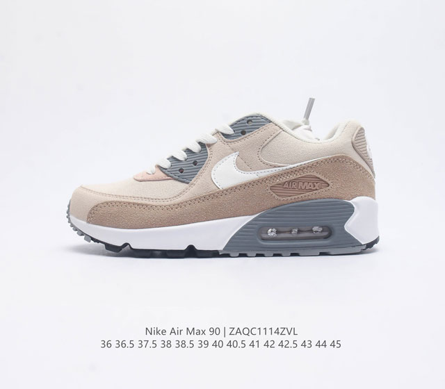 Nike耐克运动鞋男女鞋 Air Max 90 健身运动跑鞋休闲鞋 复古风十足 Air Max 90 作为 Nike 旗下最经典的鞋型之一 凭借着百搭的造型 获