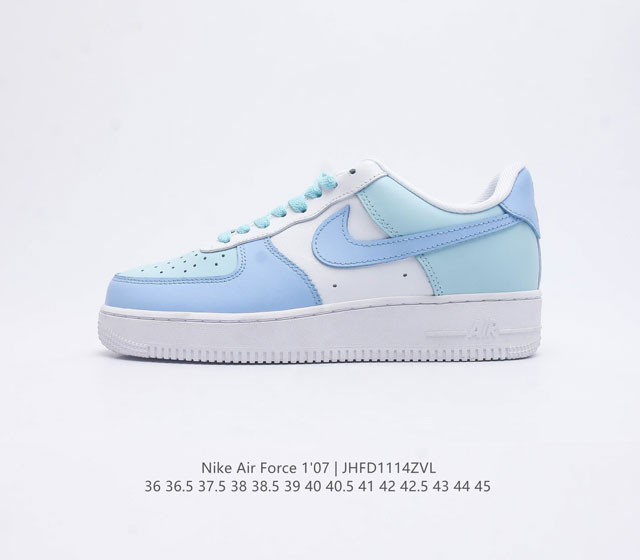 耐克 Nike Air Force 1 07 空军一号 Af1 男女子运动鞋复古篮球鞋 巧妙结合复古美学和新潮魅力 旨在致敬 40 年来风靡世界的元年款篮球鞋