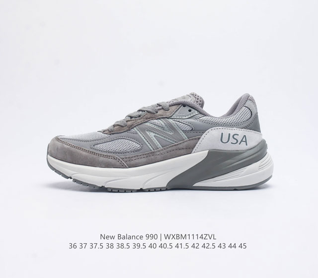 New Balance 新百伦 Nb990 真标带半码 新百伦m990系列 Nb经典休闲运动慢跑鞋 简约舒适百搭时尚复古老爹鞋 990系列是new Balanc