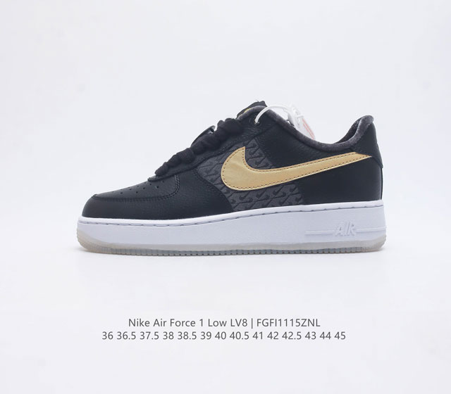 耐克 Nike Air Force 1 07 Low 运动板鞋 空军一号 Af1 原楦头原纸板 打造纯正空军版型 专注外贸渠道 全掌内置蜂窝气垫 原盒配件 原厂