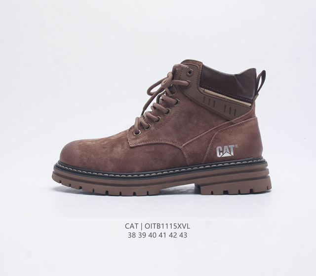 Cat Footwear Cat 卡特工装 休闲复古潮鞋系列靴子 马丁靴 21Ss新款潮板鞋 专治各种不帅 鞋身轻便 舒适性相当不错 橡胶大底 上身随意搭配 百