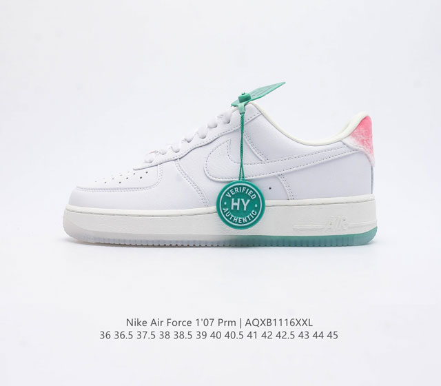 耐克 Nike Air Force 1 07 Low 运动板鞋空军一号 Af1 原楦头原纸板 打造纯正空军版型 专注外贸渠道 全掌内置蜂窝气垫 原盒配件 原厂中