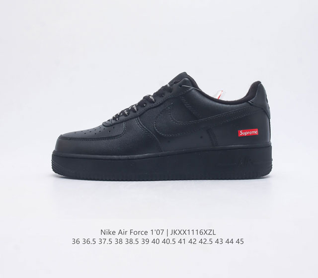 耐克 Nike Air Force 1 07 Low 运动板鞋空军一号 Af1 原楦头原纸板 打造纯正空军版型 专注外贸渠道 全掌内置蜂窝气垫 原盒配件 原厂中