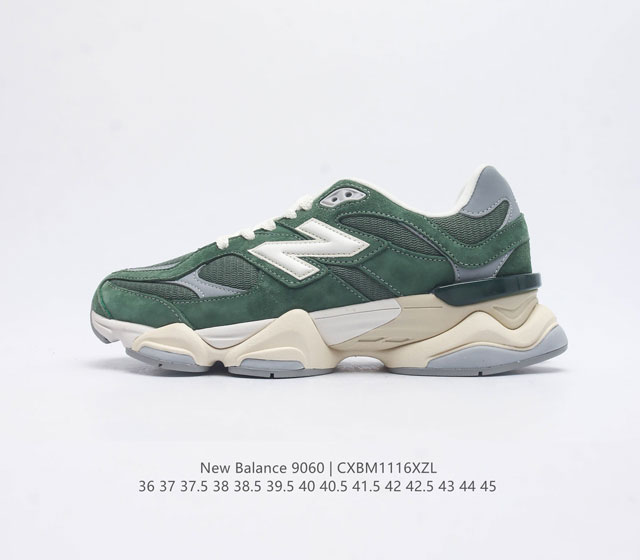 Nb 新百伦 New Balance Nb9060小象蹄男女款9060舒适百搭老爹鞋 全新 9060 款式将经典风格与现代设计融合到日常多功能性中 9060 重