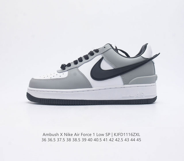 耐克 Nike Air Force 1 07 空军一号 Af1 低帮百搭休闲运动板鞋 柔软 弹性十足的缓震性能和出色的中底设计 横跨复古与现代的外型结合 造就出