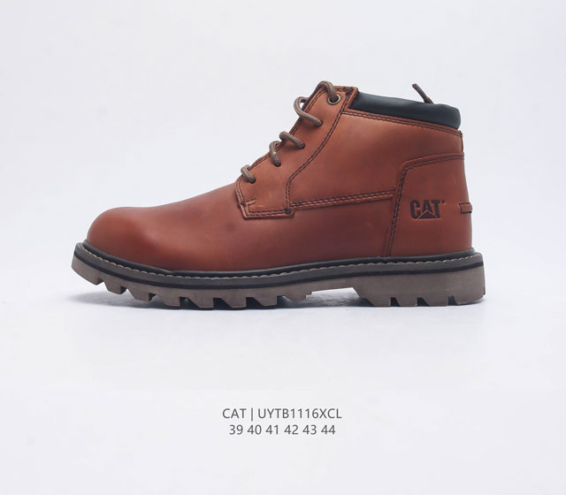 Cat Footwear Cat 卡特工装 休闲复古潮鞋系列靴子 马丁靴 新款潮板鞋 专治各种不帅 鞋身轻便 舒适性相当不错 橡胶大底 上身随意搭配 百看不厌