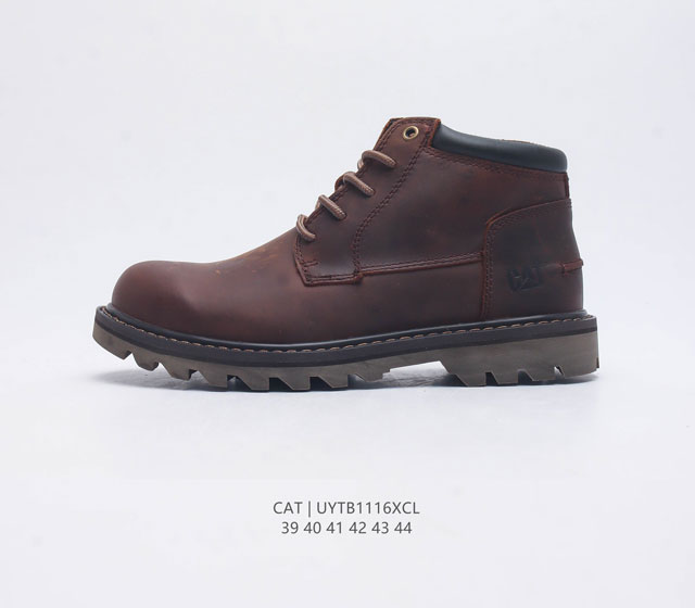 Cat Footwear Cat 卡特工装 休闲复古潮鞋系列靴子 马丁靴 新款潮板鞋 专治各种不帅 鞋身轻便 舒适性相当不错 橡胶大底 上身随意搭配 百看不厌