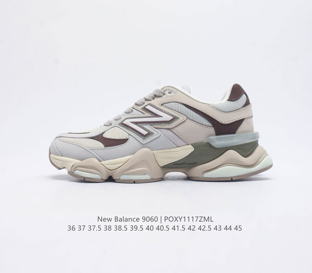 Nb 新百伦 New Balance Nb9060小象蹄男女款9060舒适百搭老爹鞋 全新 9060 款式将经典风格与现代设计融合到日常多功能性中 9060 重