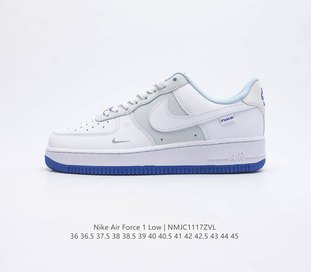 耐克nike Air Force 1 Low 空军一号 Af1 低帮百搭休闲运动板鞋 柔软 弹性十足的缓震性能和出色的中底设计 横跨复古与现代的外型结合 造就出