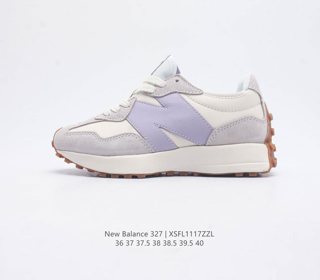 Nb 新百伦 New Balance Ws327系列复古休闲运动慢跑鞋时尚女运动鞋 以更纯粹的复古风格设计打造的全新造型 侧身还以解构设计 将 N 字标志以做旧