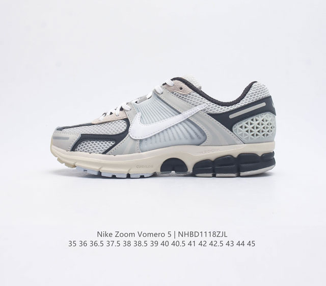 Nike 耐克夏季 Zoom Vomero 5 运动鞋休闲训练跑步鞋 Nike Zoom Vomero 5 运动鞋妥帖包覆足部 提供透气支撑效果 耐穿材料组合设