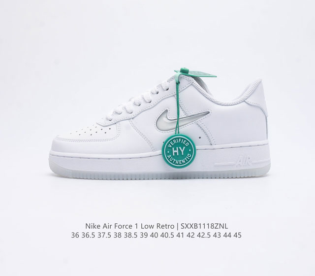 公司级 附赠送logo清洁刷 Af1耐克 Nike Air Force 1 07 Low 空军一号 原楦头原纸板 打造纯正空军版型 专注外贸渠道 全掌内置蜂窝气