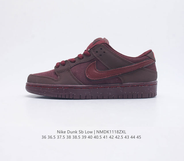 真标 耐克nike Dunk Low 板鞋 Sb系列经典百搭休闲运动板鞋加厚鞋舌的填充 使舒适性大大提升 同时也更方便穿脱中底部分则加入了脚感柔软舒适zooma