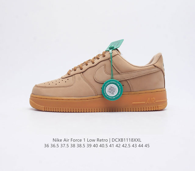 公司级 附赠送logo清洁刷 Af1耐克 Nike Air Force 1 07 Low 空军一号 原楦头原纸板 打造纯正空军版型 专注外贸渠道 全掌内置蜂窝气