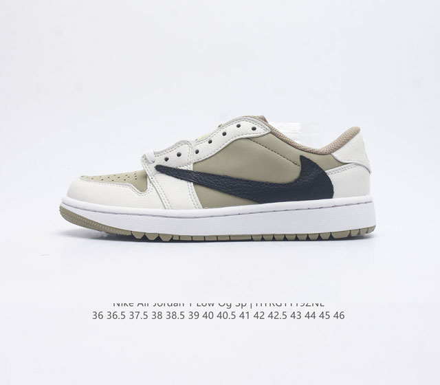 耐克 乔丹air Jordan 1 Low Aj1 乔1 乔丹1代aj1 低帮复古文化休闲运动篮球鞋 从1985 年面世的元年款汲取设计灵感 采用简洁大方的经典