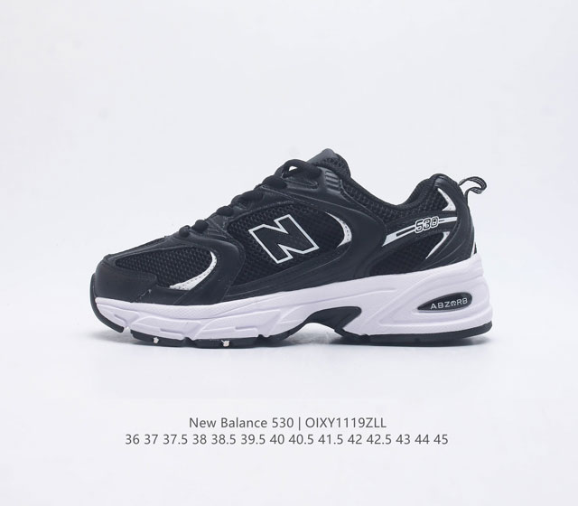 新百伦 Nb530运动鞋 New Balance 530 复古跑鞋厚底增高老爹运动鞋 Nb530这鞋双确实是nb家经复典古款式之一 以全科新技诠释 成打功造53